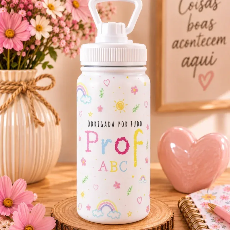 Garrafa Personalizada para Professora – Presente Especial-gallery